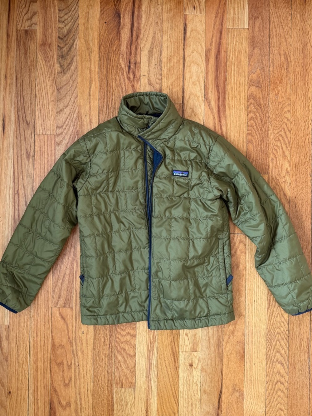This item is a Patagonia Kids' Nano Puff Brick Quilt Jacket.